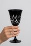 Damla Kristalize Hand Decorated Colorful Goblet – 270 Cc Stylish Presentation Cup 1 Piece - 2