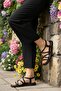 Black Women's Sandals S-20 Z - 2