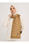 Monogram Marka Desenli Eşarp - 2