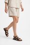 Three-Strap Gold Buckle Comfort Foam Flat Sole Brown Summer Casual Women's Sandals - 4