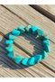 Colorful Natural Stone-Like Beads Flexible Bracelet - 2