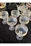 Bohemia Crystal Special Design Cutting-Edge 6 Piece Ice Cream Serving Bowl - 5