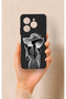 Tecno Spark 20 Pro Compatible Lady Patterned Silicone Case