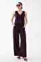 Women's Vest and Trousers Set with Front Tie Detail 260597 - - 4