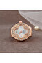Luxury Clover Dial Finger Watch Women Adjustable Quartz Ring Watch Crystal Clover - 3