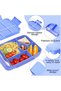 - Brave Lion Bento Lunch Box with 4 Compartments, BPA Free, Leak-Proof with Stainless Steel Food Jar-500 ml - 7