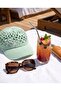 Modern-Looking Summer Knitwear Hat with a Silvery Knit Design - 4
