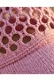 Modern-Looking Summer Knitwear Hat with a Silvery Knit Design - 3