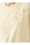 Lcw Comfortfloral Appliqué 100% Cotton Women's T-Shirt - 3