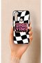 Redmi Note 8 Compatible Black Good Vibes Patterned Silicone Case