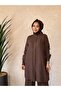 3125 Short Linen Set Brown