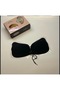 Adhesive Lace-Up Bra - 2