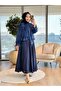 24416 Firdevs Blouse Navy Blue - 2