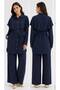 547-115 Women's Ruffled Detail Tight Suit - 2