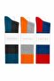 Striped Retro Socks Cotton Men's 3-Piece Socket Socks Colorful Casual Socks Comfortable Socks Sc22758 - 2
