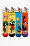 Licensed Daffy Duck Marvin the Martian Men's Socks 4-Pack Adult Cotton Socks Casual Socks Gift Socks Lt21522 - 2