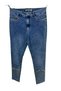 Plus Size Stoned Denim Women's Trousers