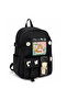 Korean Model 3-Piece Primary School Bag Set, Backpack + Lunch Box + Pen Holder - 3