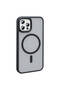iPhone 13 Pro Case Magsafe Supported Camera Raised Silicone Matte Anti-Fingerprint Brsa - 3