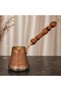 Cherry Patterned Matte Copper Coffee Pot for 2 People – 180 ml (7 cm) Induction Base - 2