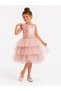 Girl's Floral Appliqué Princess Evening Dress Ak355 - 2