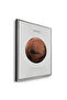 Mars Planet Kids Wall Art | Portrait Framed Canvas Print | Luxury Modern Decor for Kids Room - 3