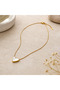Elarique Heart Women's Necklace 316L Stainless Steel Gold Color Necklace - 2