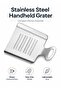 Stainless Steel Handheld Grater 50 g | Mini Garlic Ginger Zester Grater With Handle | Kitchen Grater For Lemon Cheese Chocolate Nutmeg Spices - 2