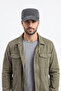 Premium Military Washed Castro Hat |   Black Unisex Vintage Kep Model - 4