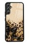 Samsung A34 Golden Leopard Heart Design Glossy Phone Case