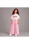 Girl's T-Shirt & Pants Set
