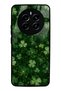 Realme 12 Pro Plus Emerald Lucky Clover Design Glossy Phone Case