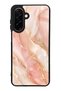 Samsung A26 Blush Gold Marble Design Glossy Phone Case