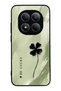 Xiaomi Redmi Note 15 Pro Sage Lucky Clover Design Glossy Phone Case