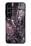 Samsung S25 Fe Rose Chrome Butterfly Design Glossy Phone Case