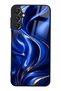 Samsung A24 Royal Sapphire Flow Design Glossy Phone Case
