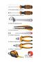 9PCS Hand Tools Set with Voltage Tester – Screwdrivers, Adjustable Wrench, Pliers, Cutter Knife, Measuring Tape & Insulating Tape with Storage Case - 2