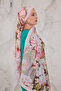 Sunshine Series Patterned Cotton Soft Shawl Women's Colorful Shawl - 5