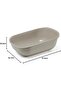 Comfy Step-Litter Tray 57.6 X 42.6 X 25.5 Cm - Grey - 5