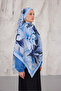 Summer Garden Series Patterned Cotton Soft Shawl Women's Colorful Shawl - 3