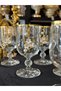 Bohemia Crystal 6-Piece Pearl Stone Bronze Coffee Soft Drink Cup Glass 135 ml - 5