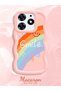 Tecno Spark 10 Pro Compatible Case Camera Protector Pink Silicone Couple Phone Case Rainbow Pattern - 2