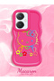 Vivo Y27 Compatible Case Camera Protector Red Silicone Couple Phone Case Kitty Pattern - 2