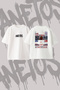 Pinkpantheress Stateside Design Back Printed Cotton White Oversize T-Shirt
