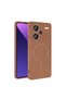 حافظة هاتف Xiaomi Redmi Note 13 Pro Plus 5G من السيليكون الناعم مع حماية للكاميرا تدعم MagSafe BRSA