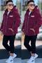 Boys' Hooded Printed Reflective Detailed Nova Fabric Winter Inflatable Coat Km4017 - 3