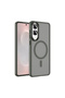 Galaxy S25 Edge Case Magsafe Supported Camera Raised Silicone Matte Anti-Fingerprint Senk - 6