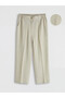 Two Mt Shop Quality Lcw Grace Beige Plain Standard & Regular Women's Capri - 5