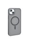 iPhone 15 Case Magsafe Supported Camera Raised Silicone Matte Anti-Fingerprint Vrdr - 3