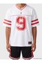 Vizyon New Season V-Neck Printed Men's Sports T-Shirt - 3